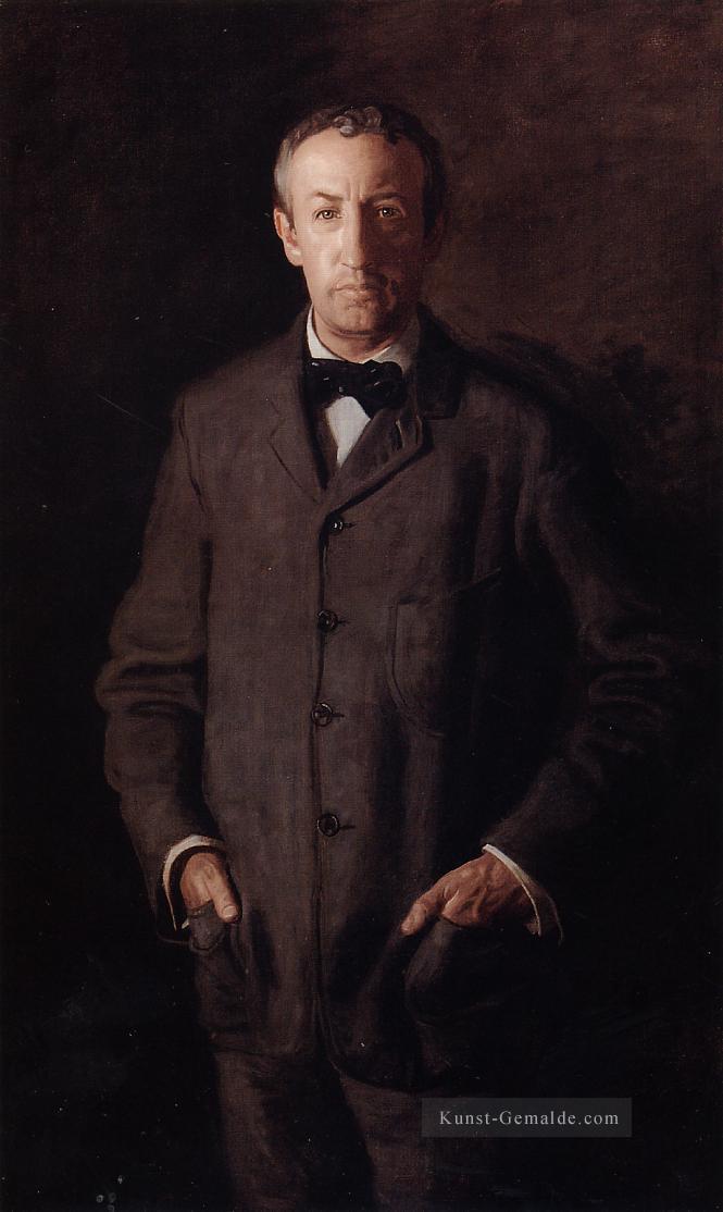 Porträt von William B Kurtz Realismus Porträts Thomas Eakins Ölgemälde